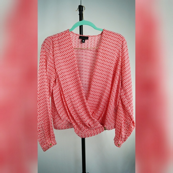Worthington Wrap Blouse - Picture 1 of 6
